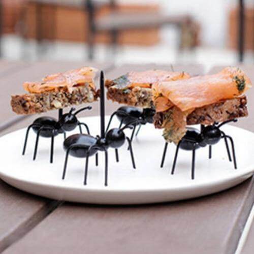 12Pcs Ants Food Fruit Holder - Image 3