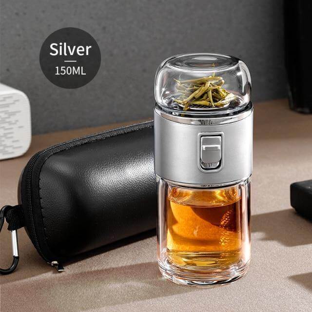 Double Glass Portable Eco-Friendly Tea Infuser - Image 13