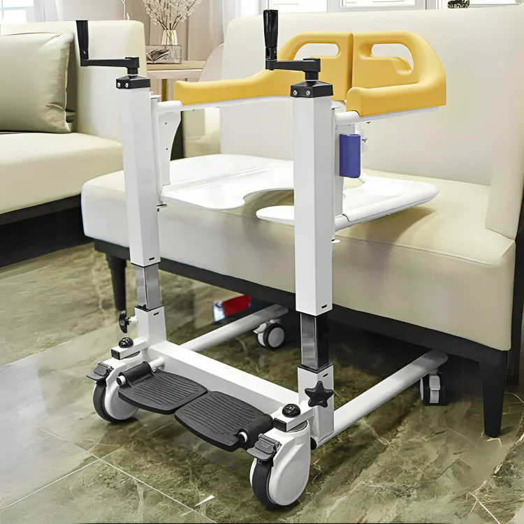 Elderly Patient Transfer Lift Handicapped Wheelchair - Image 4