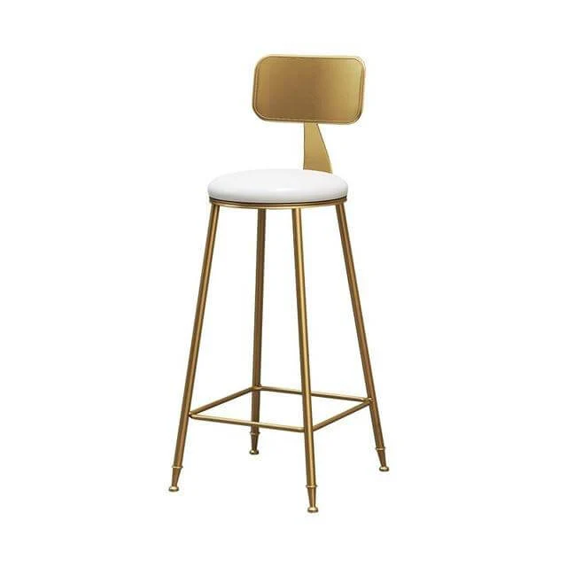 Nordic Modern Iron Bar Stool - Image 23